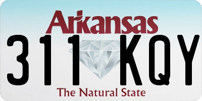 AR license plate 311KQY