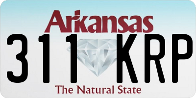 AR license plate 311KRP