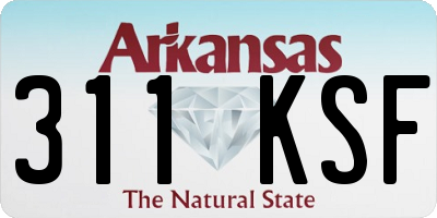 AR license plate 311KSF