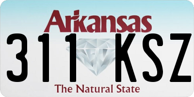 AR license plate 311KSZ