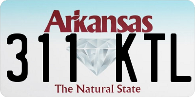 AR license plate 311KTL