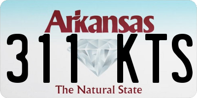 AR license plate 311KTS