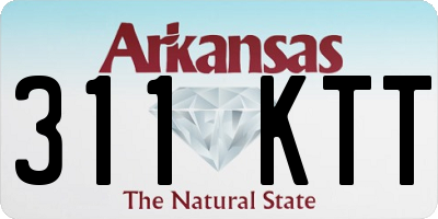 AR license plate 311KTT