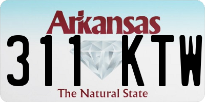AR license plate 311KTW
