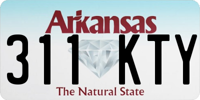AR license plate 311KTY
