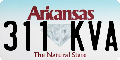 AR license plate 311KVA