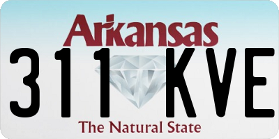 AR license plate 311KVE