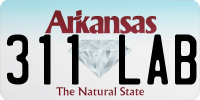 AR license plate 311LAB