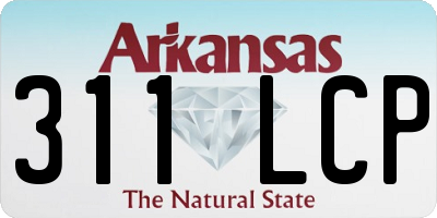 AR license plate 311LCP