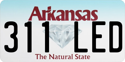 AR license plate 311LED