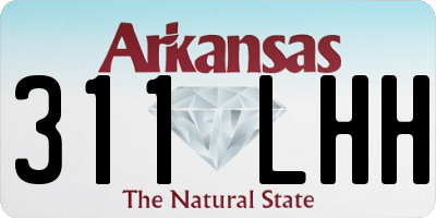 AR license plate 311LHH