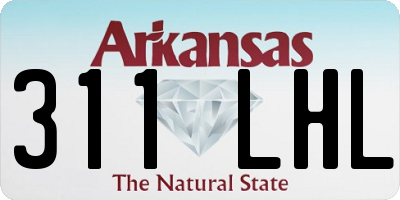 AR license plate 311LHL