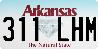 AR license plate 311LHM