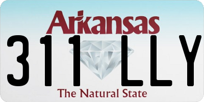 AR license plate 311LLY