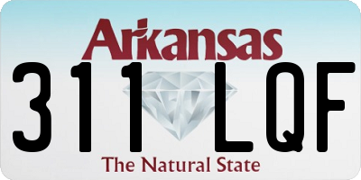 AR license plate 311LQF