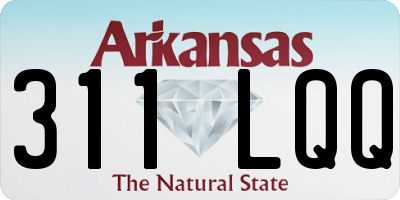 AR license plate 311LQQ