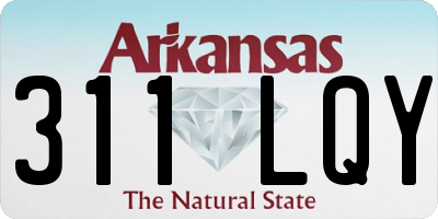 AR license plate 311LQY