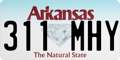 AR license plate 311MHY