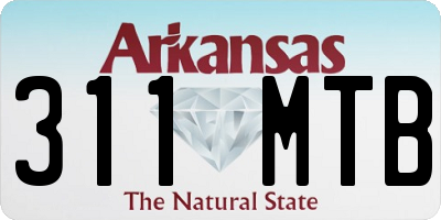 AR license plate 311MTB