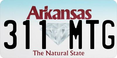 AR license plate 311MTG