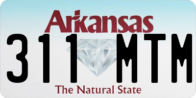 AR license plate 311MTM