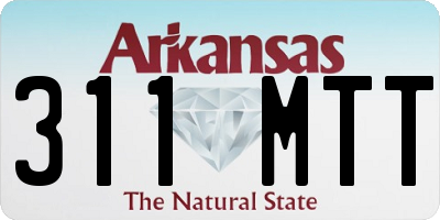 AR license plate 311MTT