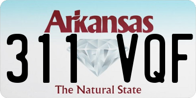 AR license plate 311VQF