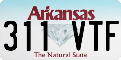AR license plate 311VTF