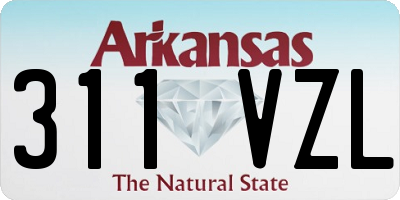 AR license plate 311VZL
