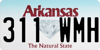 AR license plate 311WMH