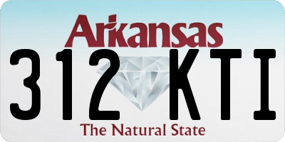 AR license plate 312KTI