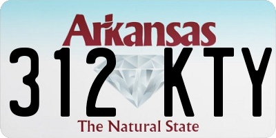 AR license plate 312KTY