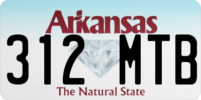 AR license plate 312MTB