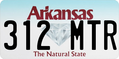 AR license plate 312MTR