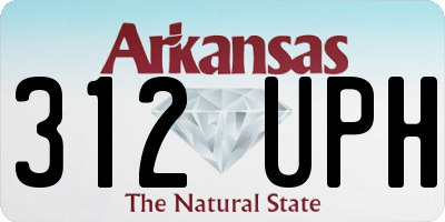 AR license plate 312UPH