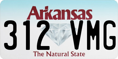 AR license plate 312VMG