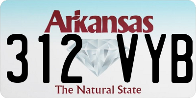 AR license plate 312VYB