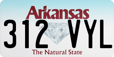 AR license plate 312VYL