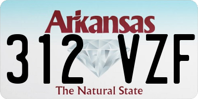 AR license plate 312VZF