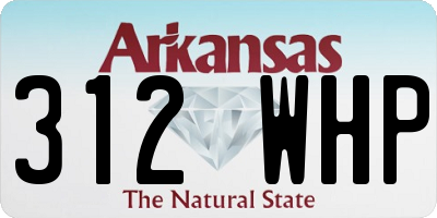 AR license plate 312WHP