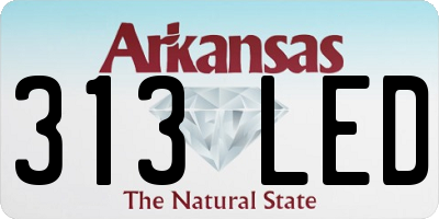 AR license plate 313LED