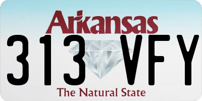 AR license plate 313VFY