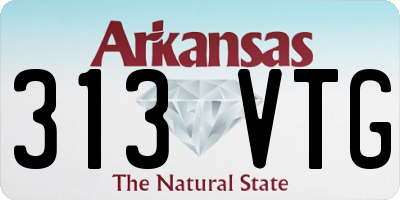 AR license plate 313VTG