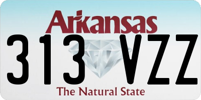 AR license plate 313VZZ