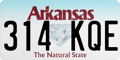 AR license plate 314KQE