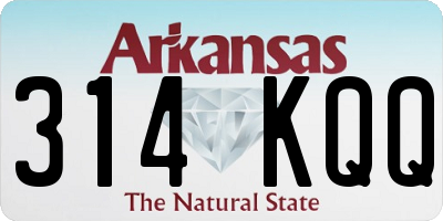 AR license plate 314KQQ