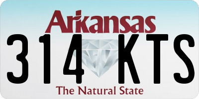 AR license plate 314KTS