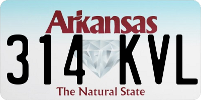AR license plate 314KVL