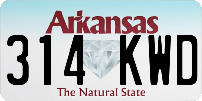 AR license plate 314KWD