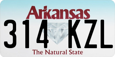AR license plate 314KZL